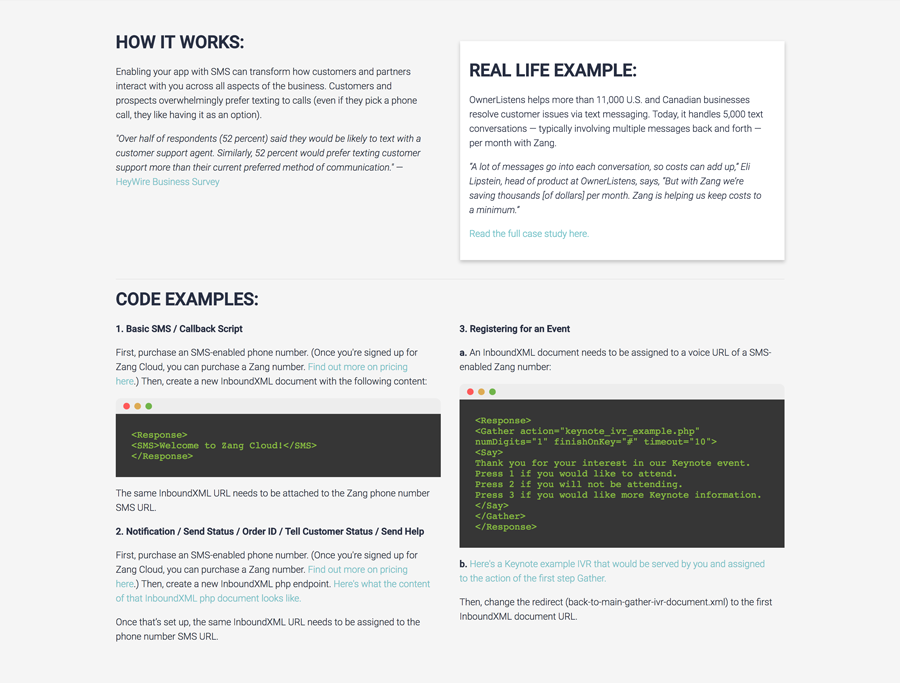 Cloud Use Case Page